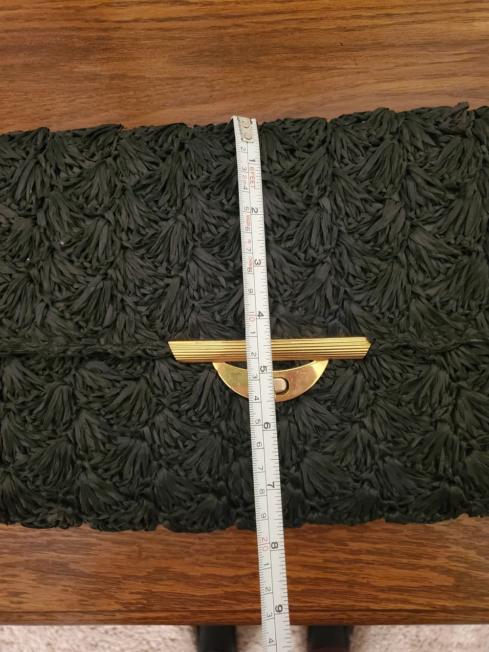 Vintage Alexander's Black Clutch